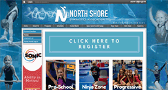 Desktop Screenshot of northshoregym.org